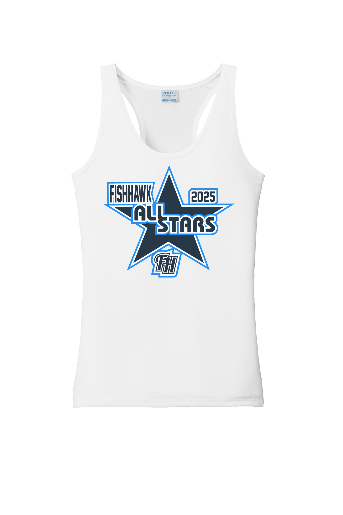 FISHHAWK 2025 ALL-STARS RACER BACK TANK TOP
