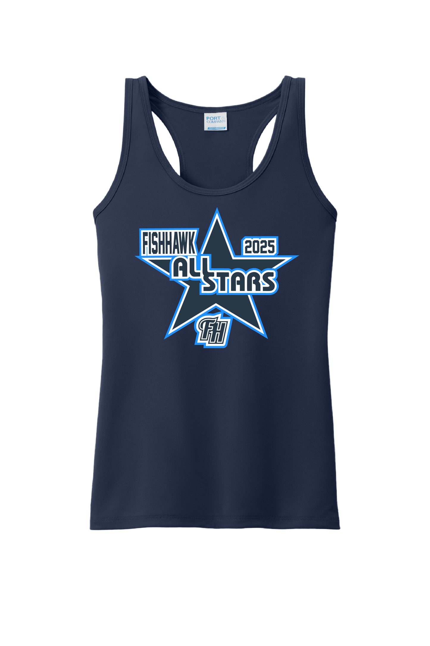 FISHHAWK 2025 ALL-STARS RACER BACK TANK TOP