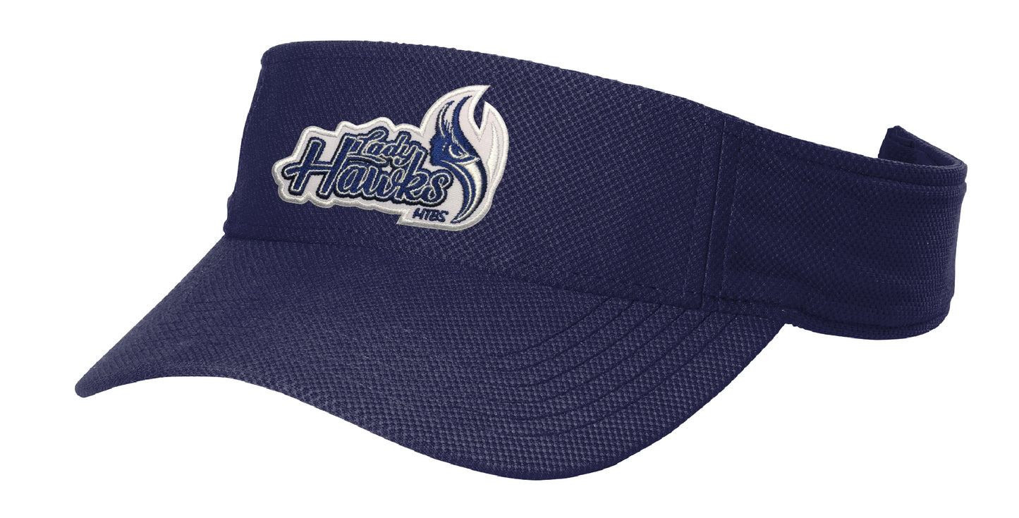 VISOR W/ LADY HAWKS MTBS PATCH