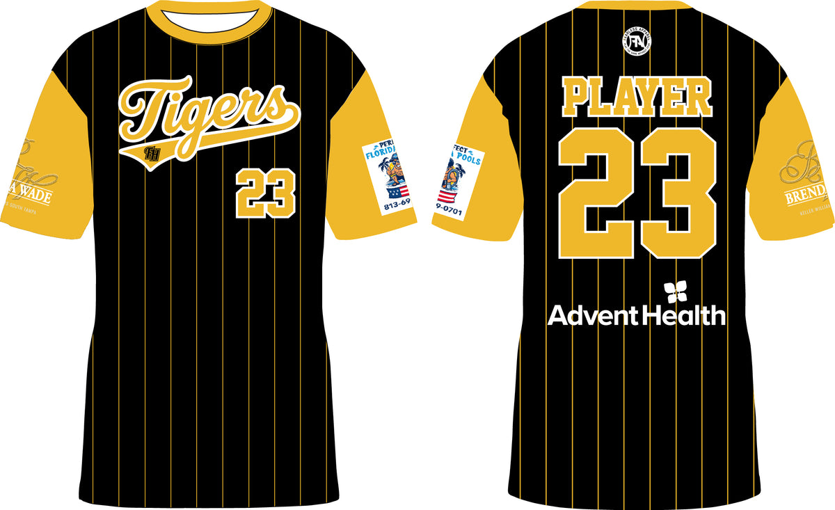 MISSOURI TIGERS SUBLIMATION PRINT JERSEY