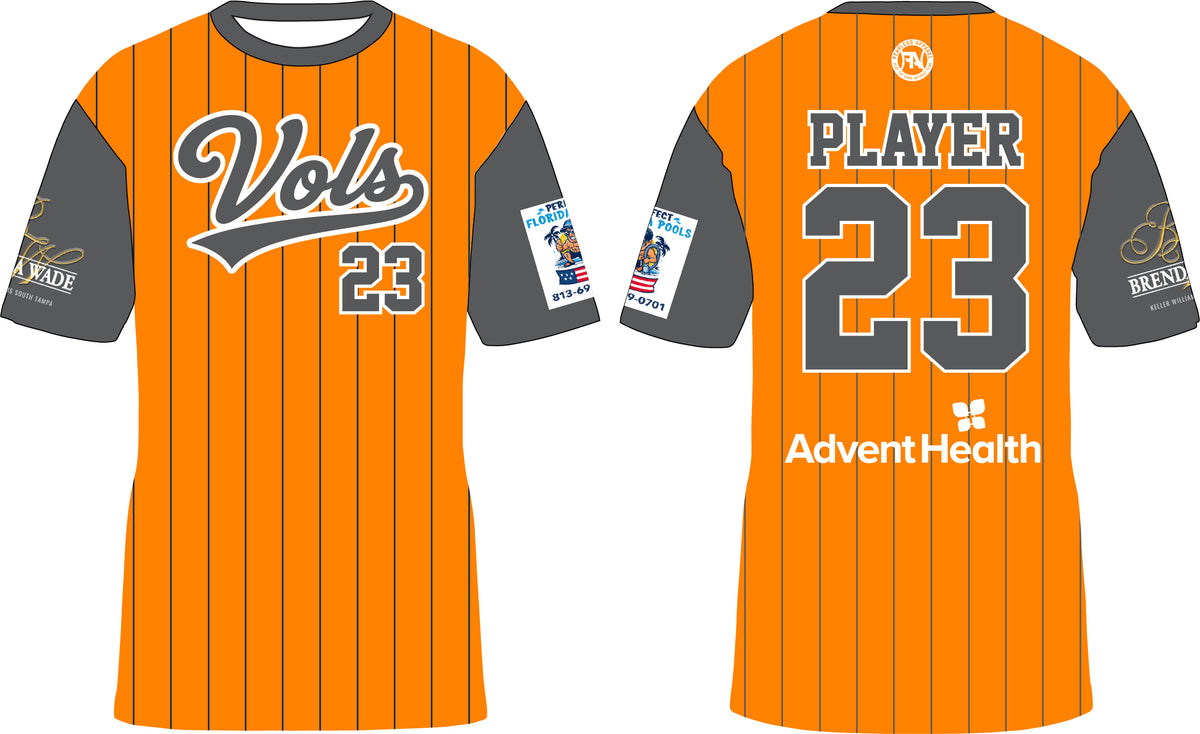 TENNESSEE VOLUNTEERS SUBLIMATION PRINT JERSEY
