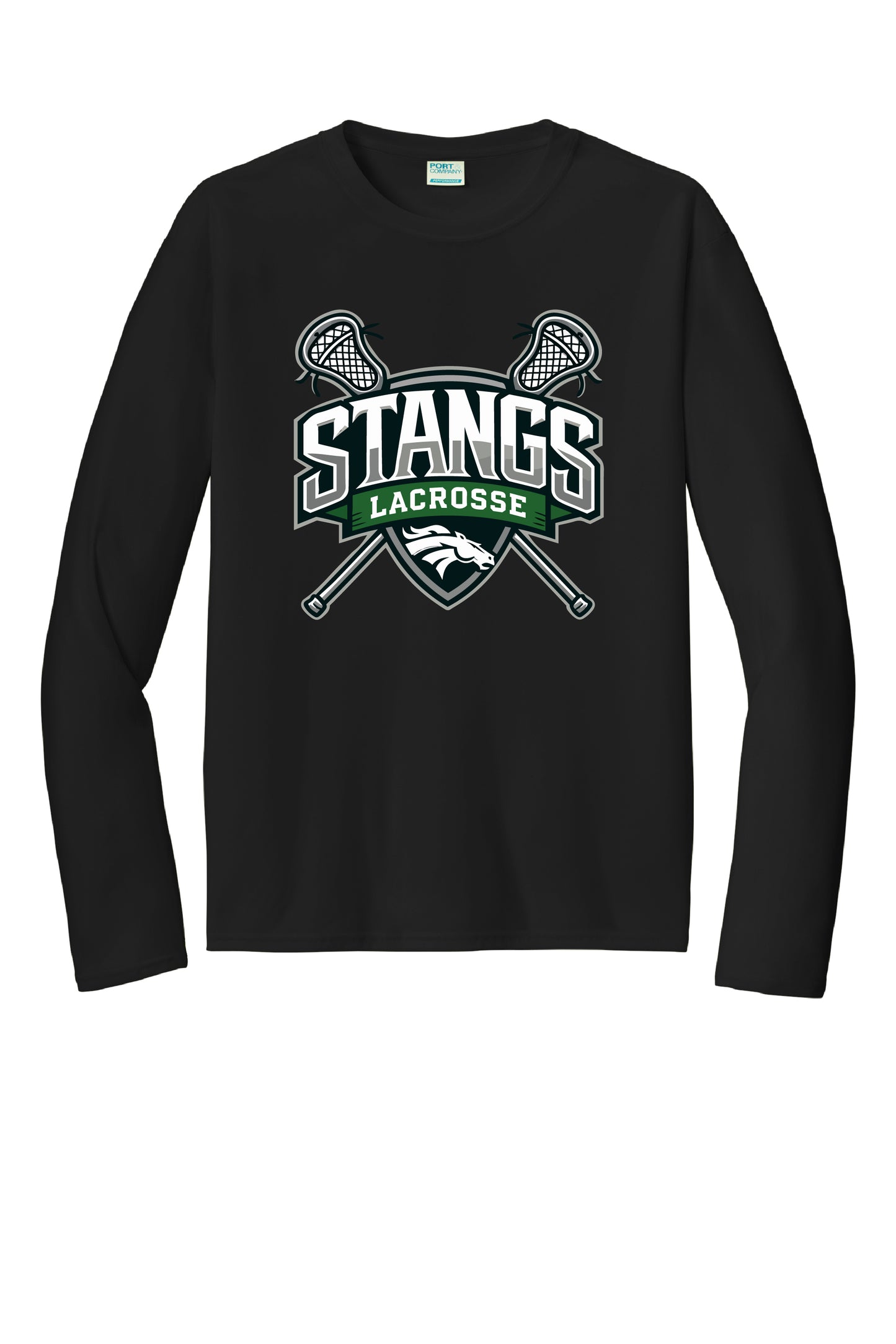 STANGS LACROSSE L/S DRI-FIT TEE