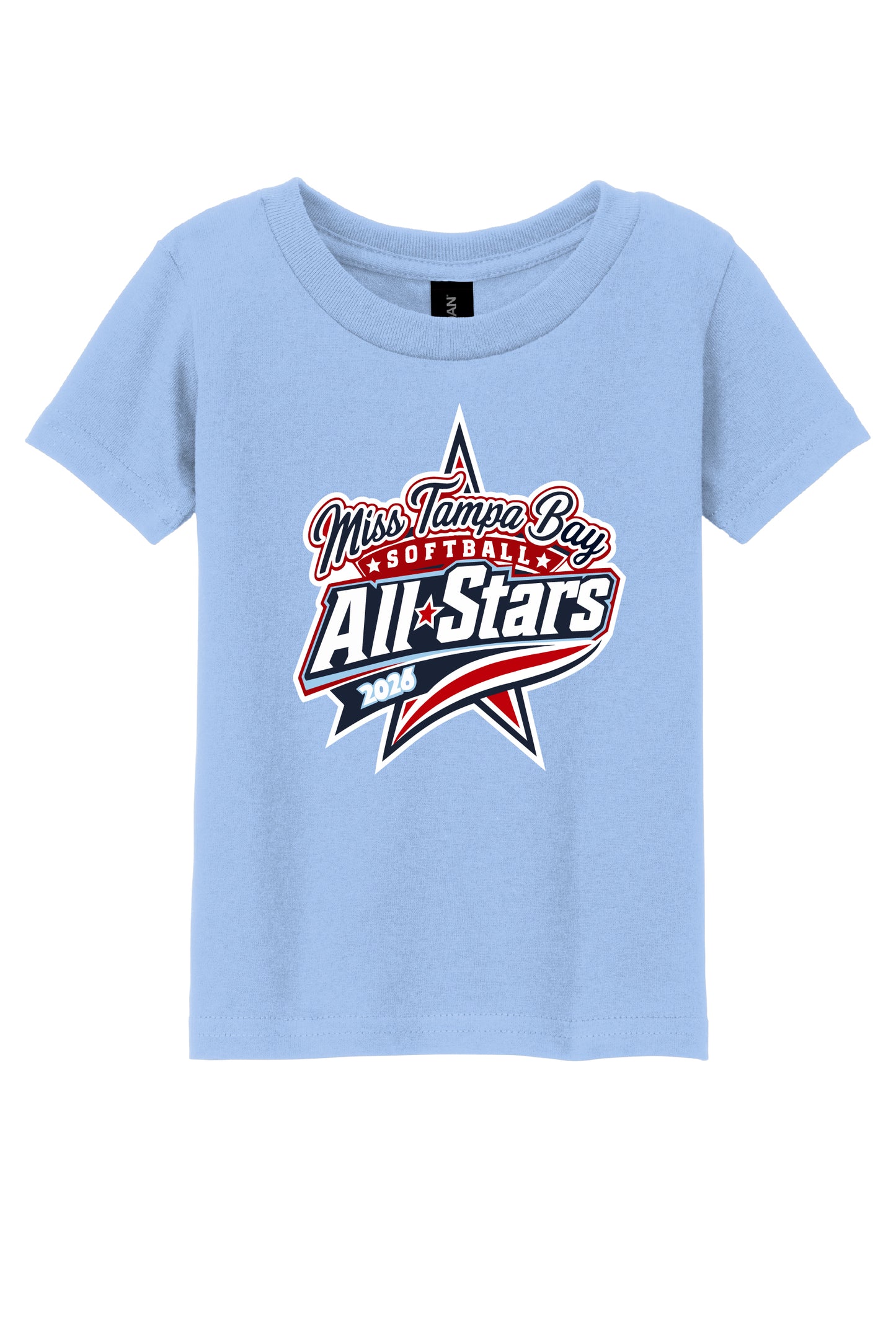 MTBS SOFTBALL 2026 ALL-STARS COTTON BLEND TEE (TODDLER)