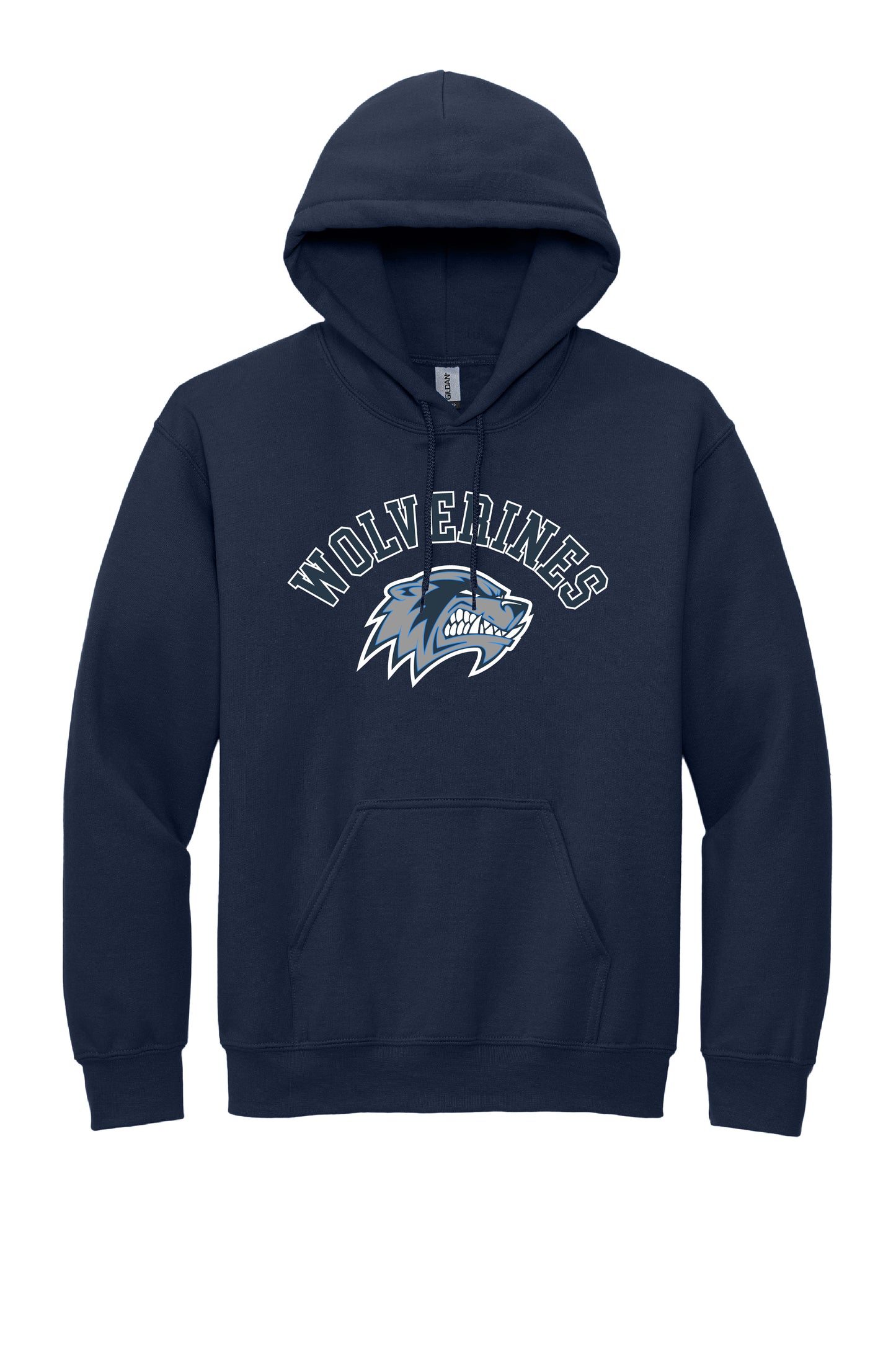 WOLVERINES BASEBALL LOGO COTTON BLEND HOODIE