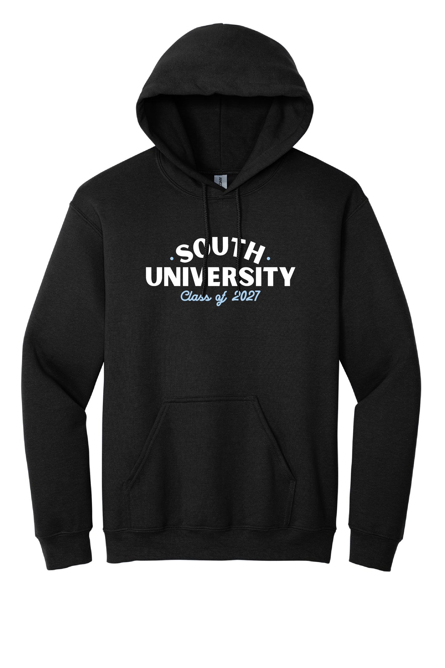 "SOUTH UNIVERSITY CLASS OF 2027" COTTON BLEND HOODIE