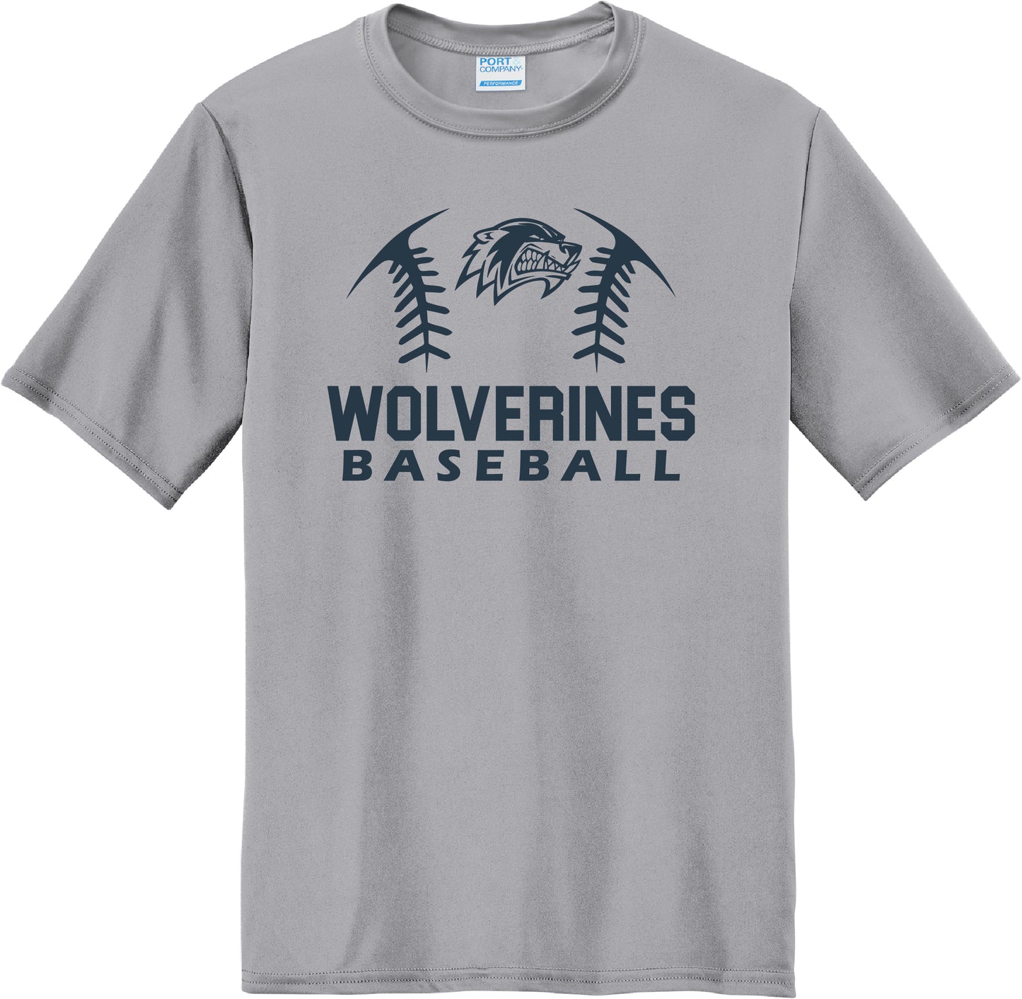 WOLVERINES BASEBALL S/S DRI-FIT TEE