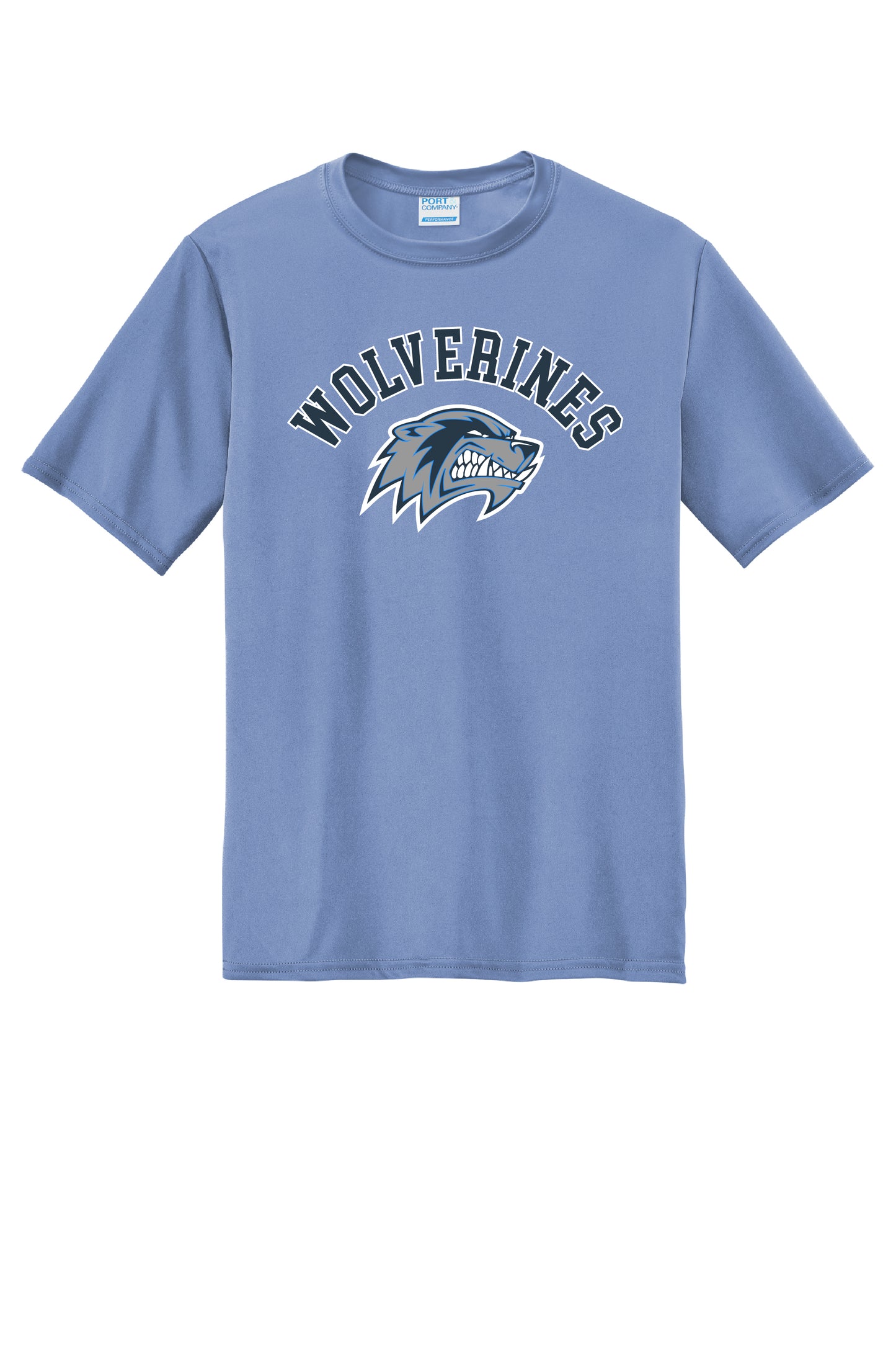 WOLVERINES LOGO S/S DRI-FIT TEE