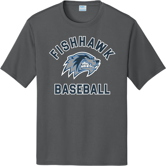 FISHHAWK BASEBALL LOGO S/S DRIFIT TEE
