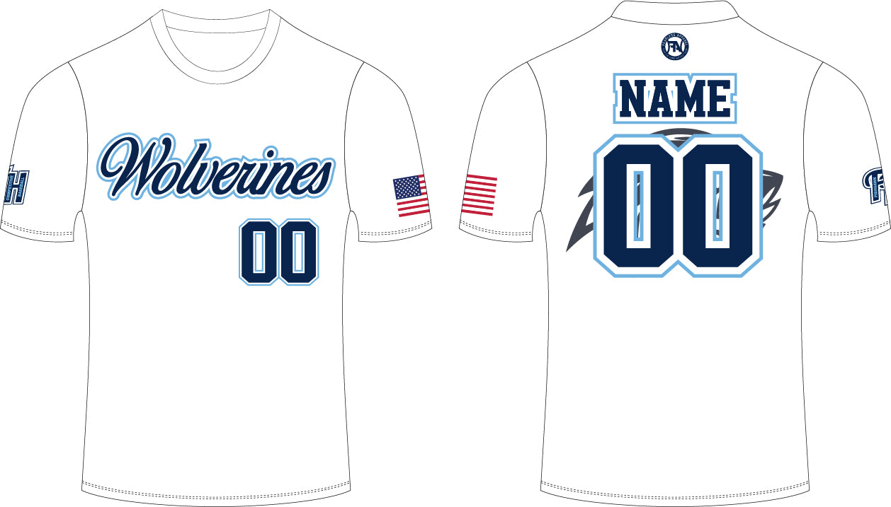 WOLVERINES CUSTOM SUBLIMATION S/S TEE