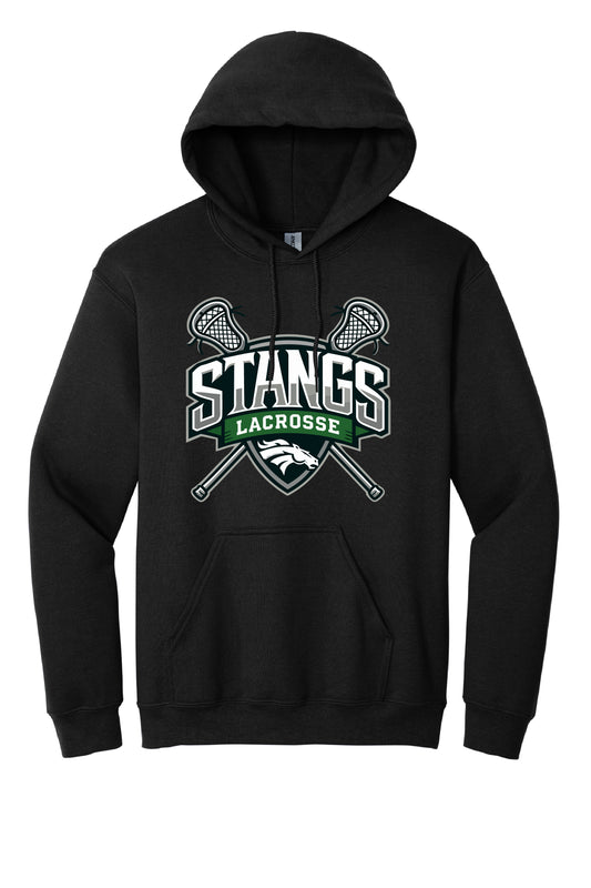 STANGS LACROSSE COTTON BLEND HOODIE