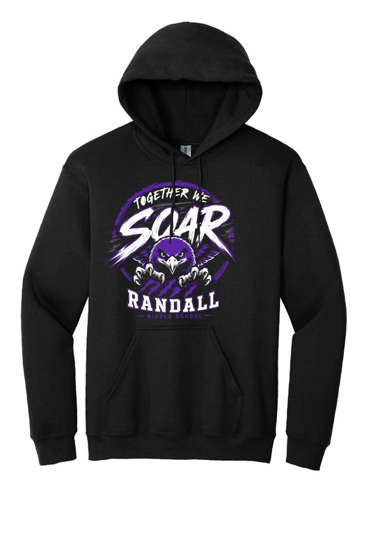 RANDALL "TOGETHER WE SOAR" COTTON BLEND HOODIE (LOGO #2)