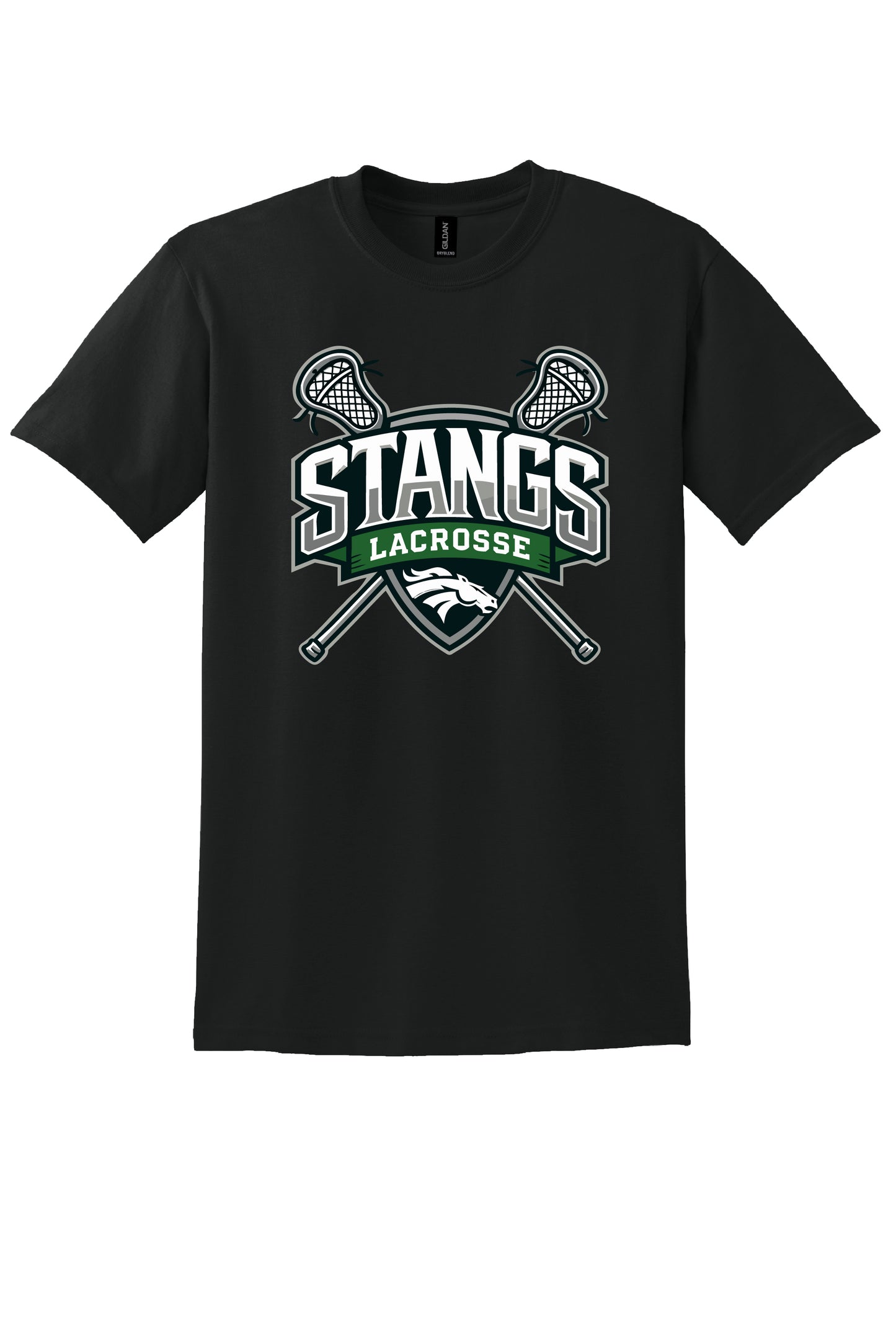 STANGS LACROSSE S/S COTTON BLEND TEE