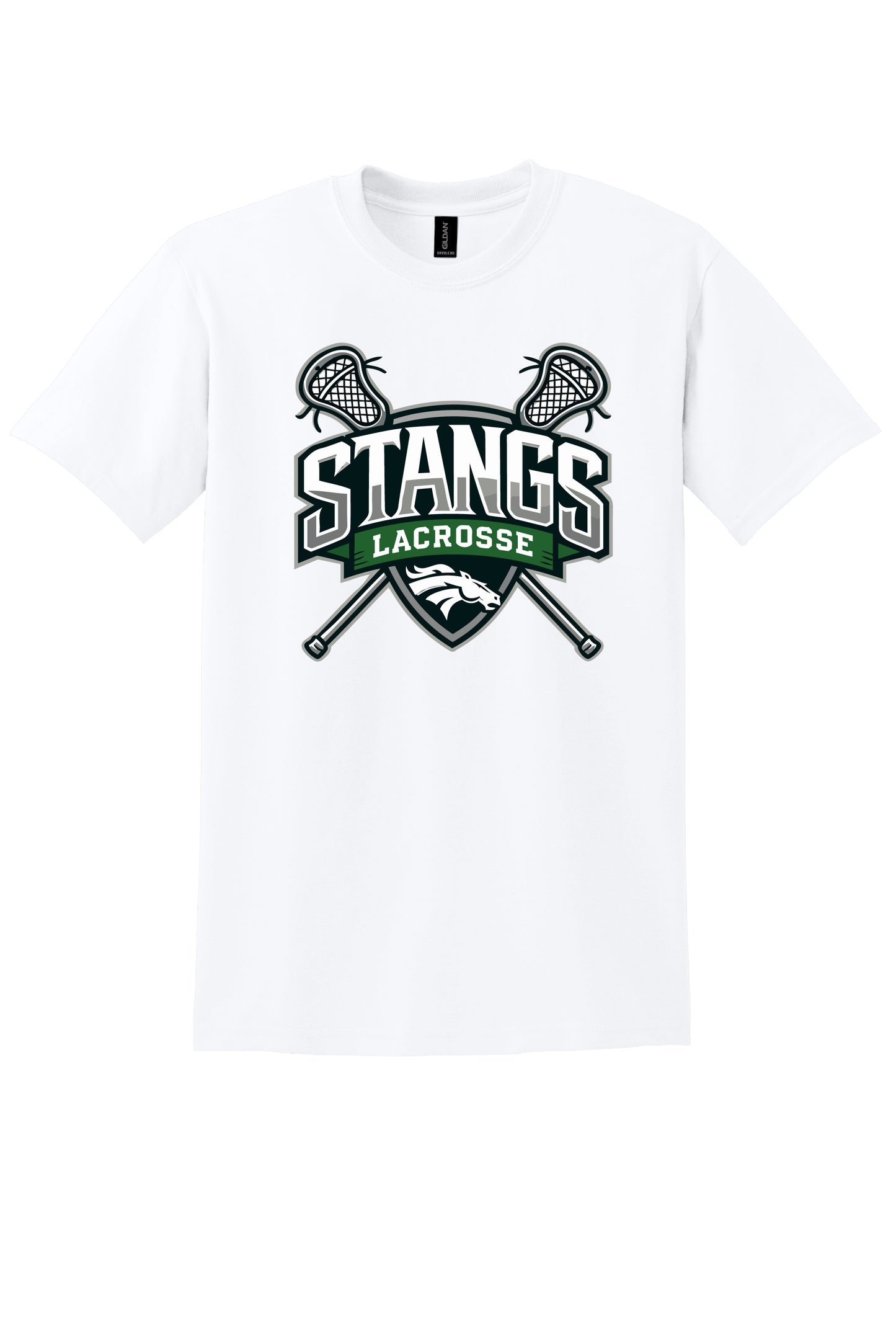 STANGS LACROSSE S/S COTTON BLEND TEE