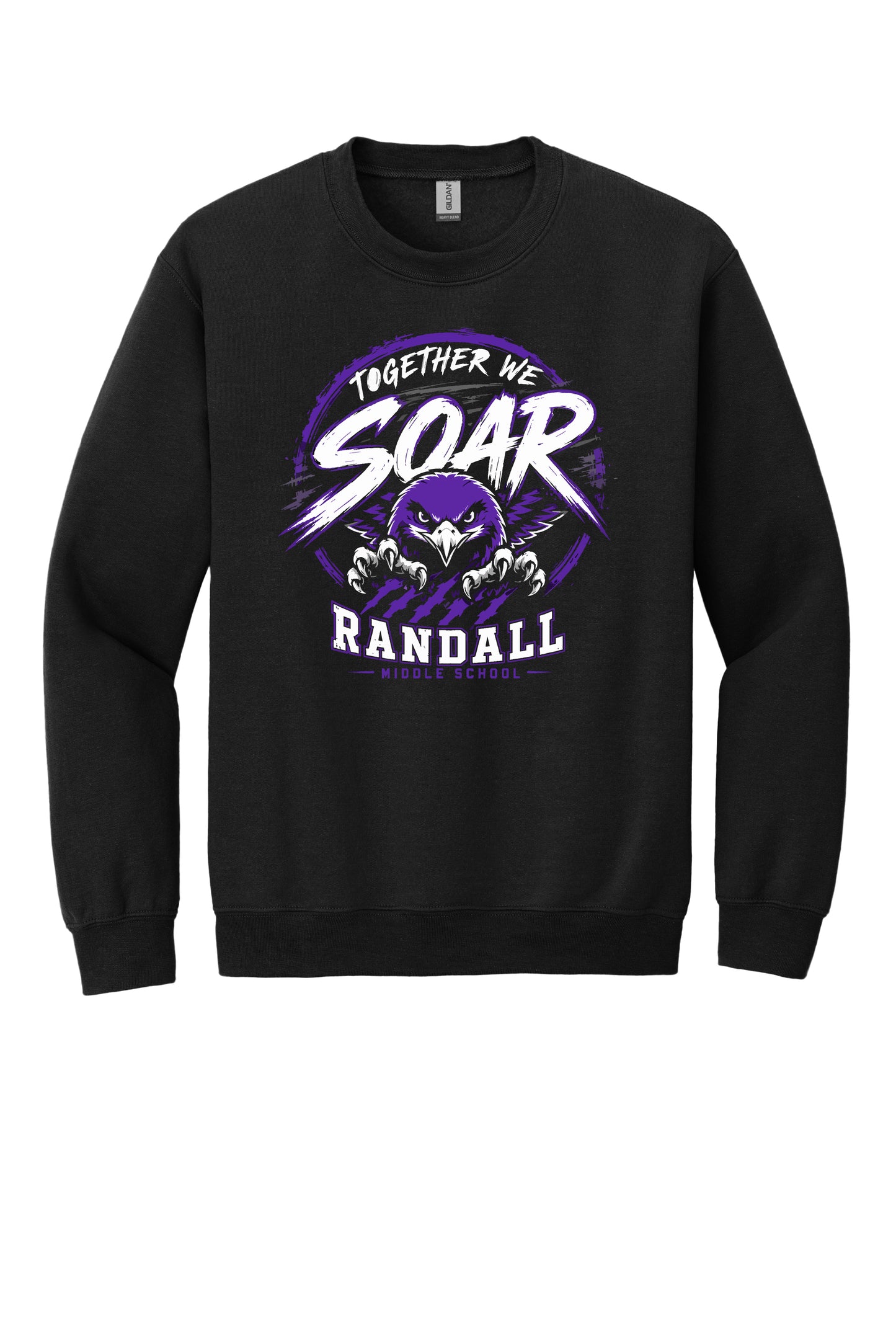 RANDALL "TOGETHER WE SOAR" COTTON BLEND CREWNECK SWEATSHIRT (LOGO #2)