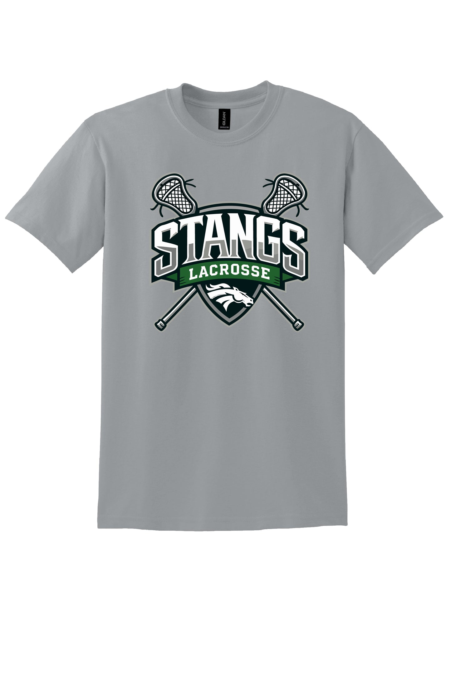 STANGS LACROSSE S/S COTTON BLEND TEE