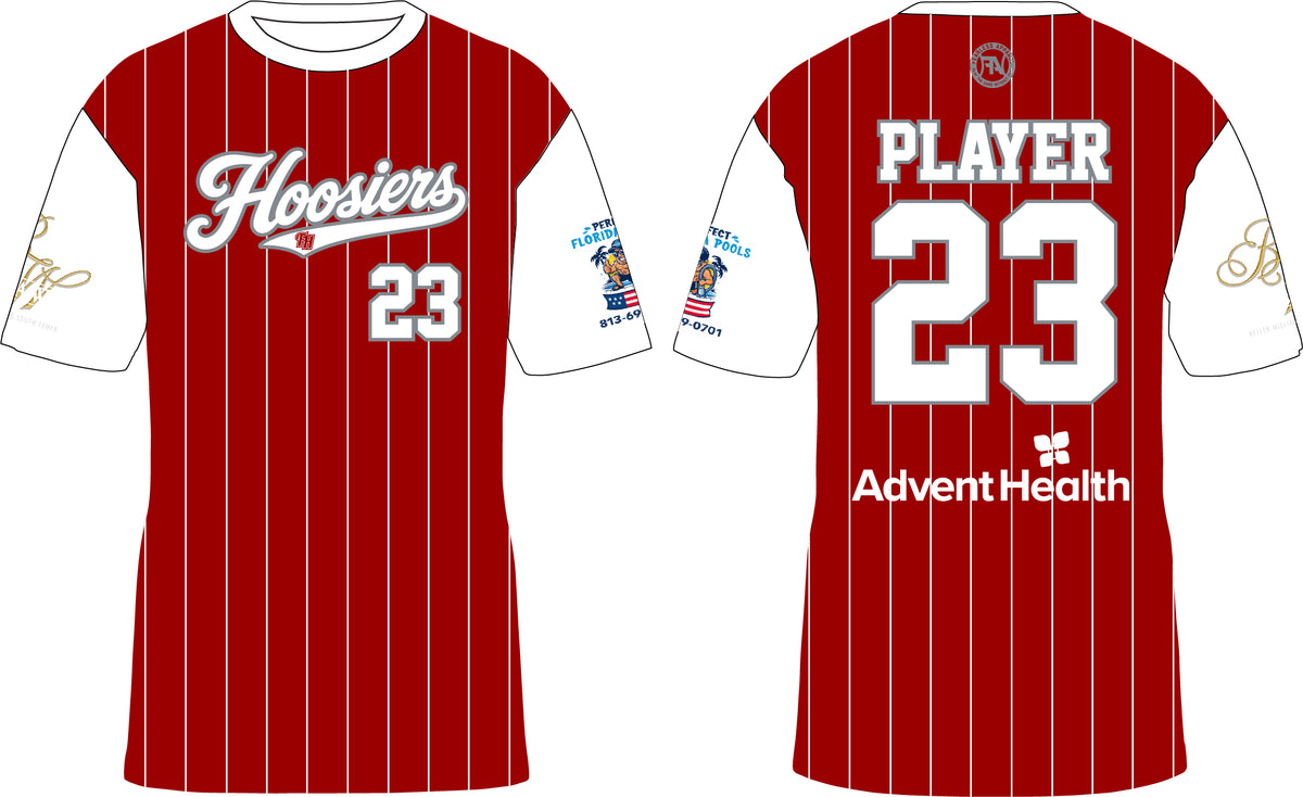 INDIANA HOOSIERS SUBLIMATION PRINT JERSEY