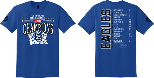 LB EAGLES BVC CHAMPS S/S COTTON BLEND TEE