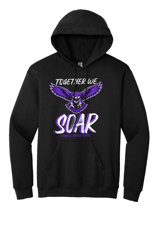 RANDALL "TOGETHER WE SOAR" COTTON BLEND HOODIE (LOGO #1)