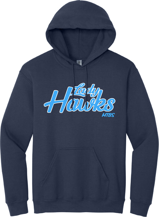 LADY HAWKS COTTON BLEND HOODIE
