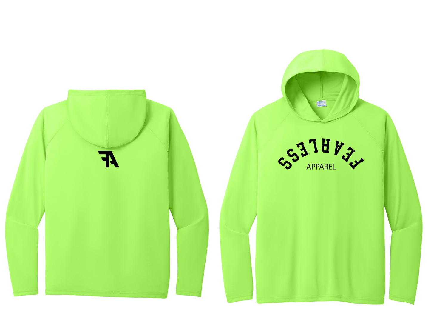 FEARLESS APPAREL L/S DRI-FIT HOODIE TEE