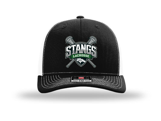 STANGS LACROSSE TRUCKER SNAPBACK CAP