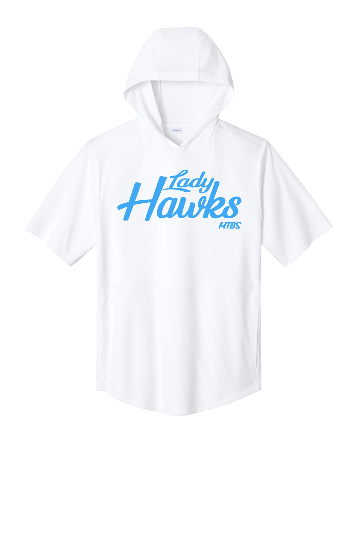 LADY HAWKS S/S DRI-FIT HOODIE TEE
