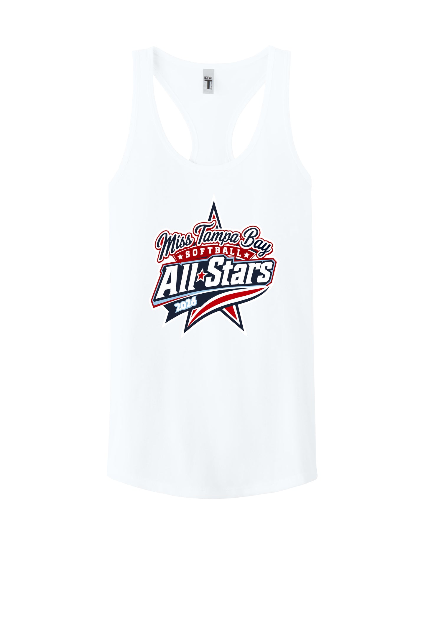MTBS SOFTBALL 2026 ALL-STARS COTTON BLEND RACERBACK TANK
