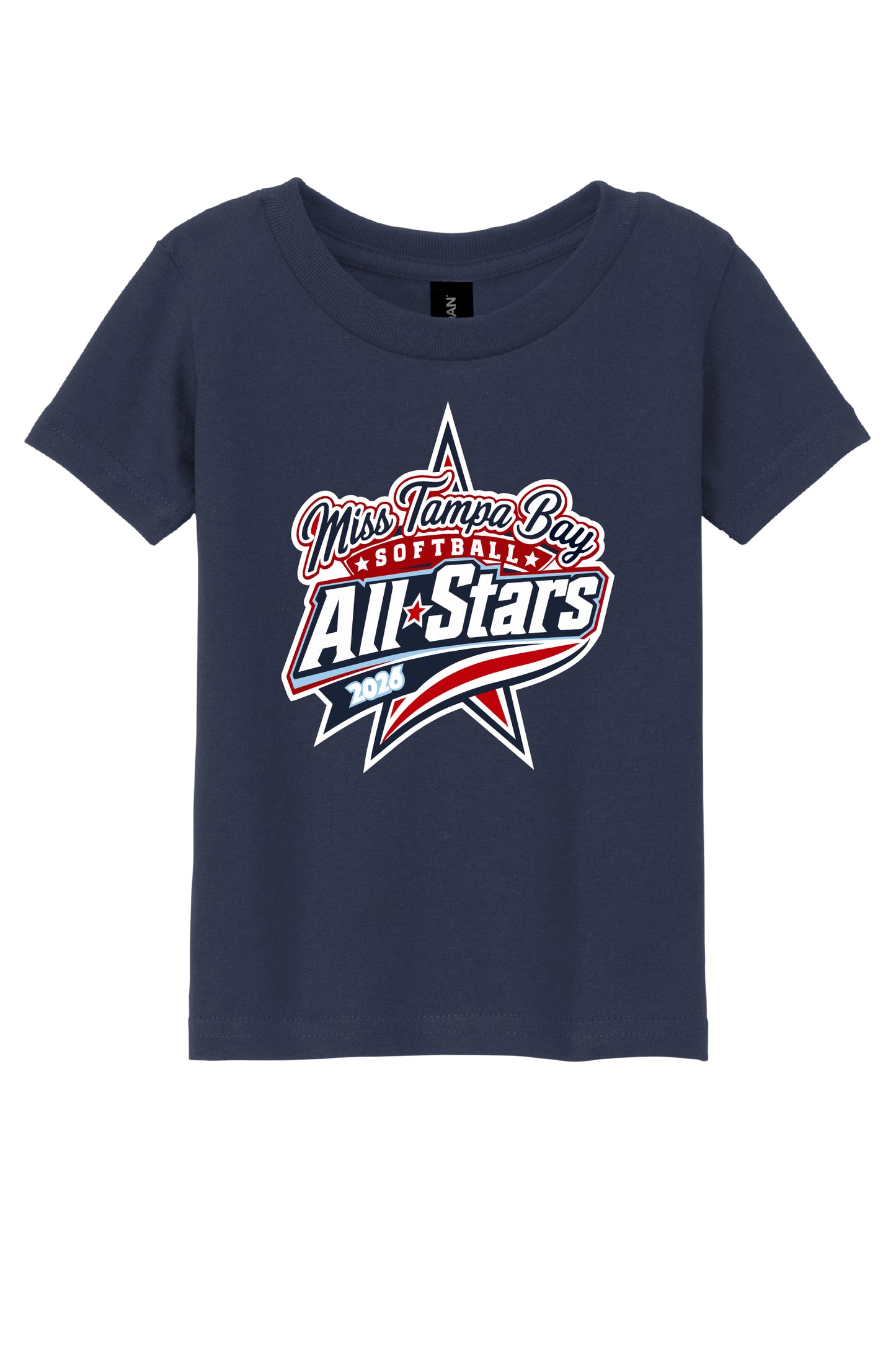MTBS SOFTBALL 2026 ALL-STARS COTTON BLEND TEE (TODDLER)