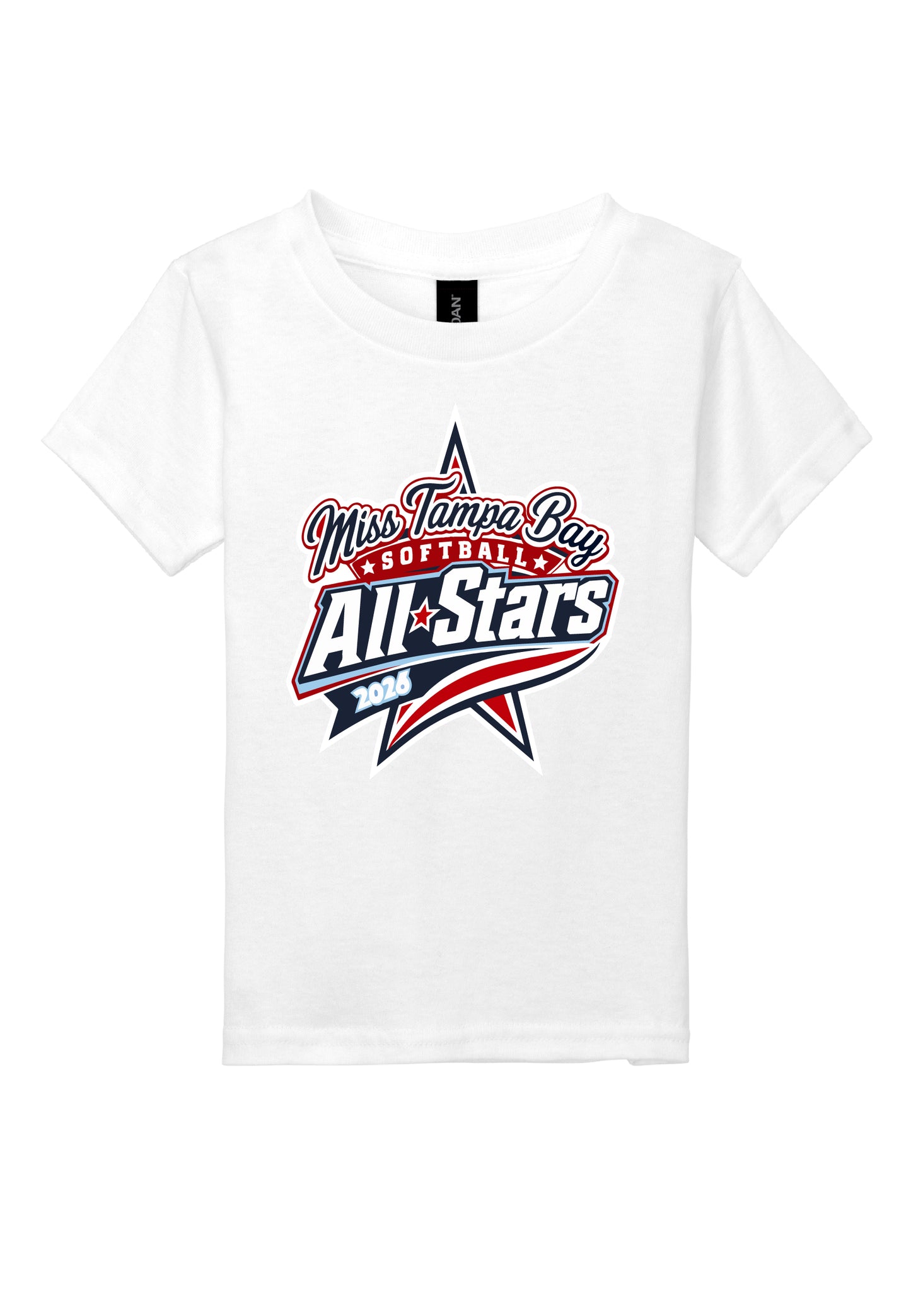 MTBS SOFTBALL 2026 ALL-STARS COTTON BLEND TEE (TODDLER)