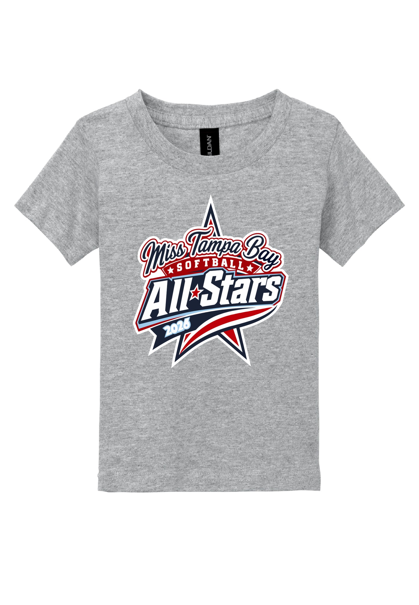 MTBS SOFTBALL 2026 ALL-STARS COTTON BLEND TEE (TODDLER)