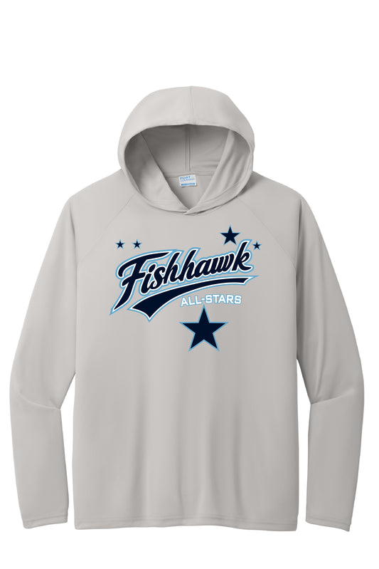 FISHHAWK BASEBALL 2026 ALL-STARS L/S DRI-FIT HOODIE TEE