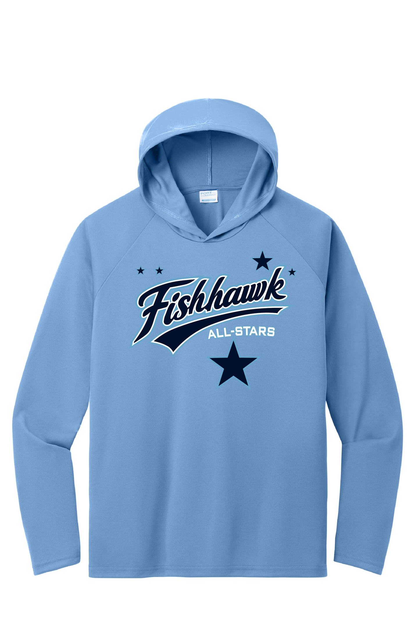 FISHHAWK BASEBALL 2026 ALL-STARS L/S DRI-FIT HOODIE TEE