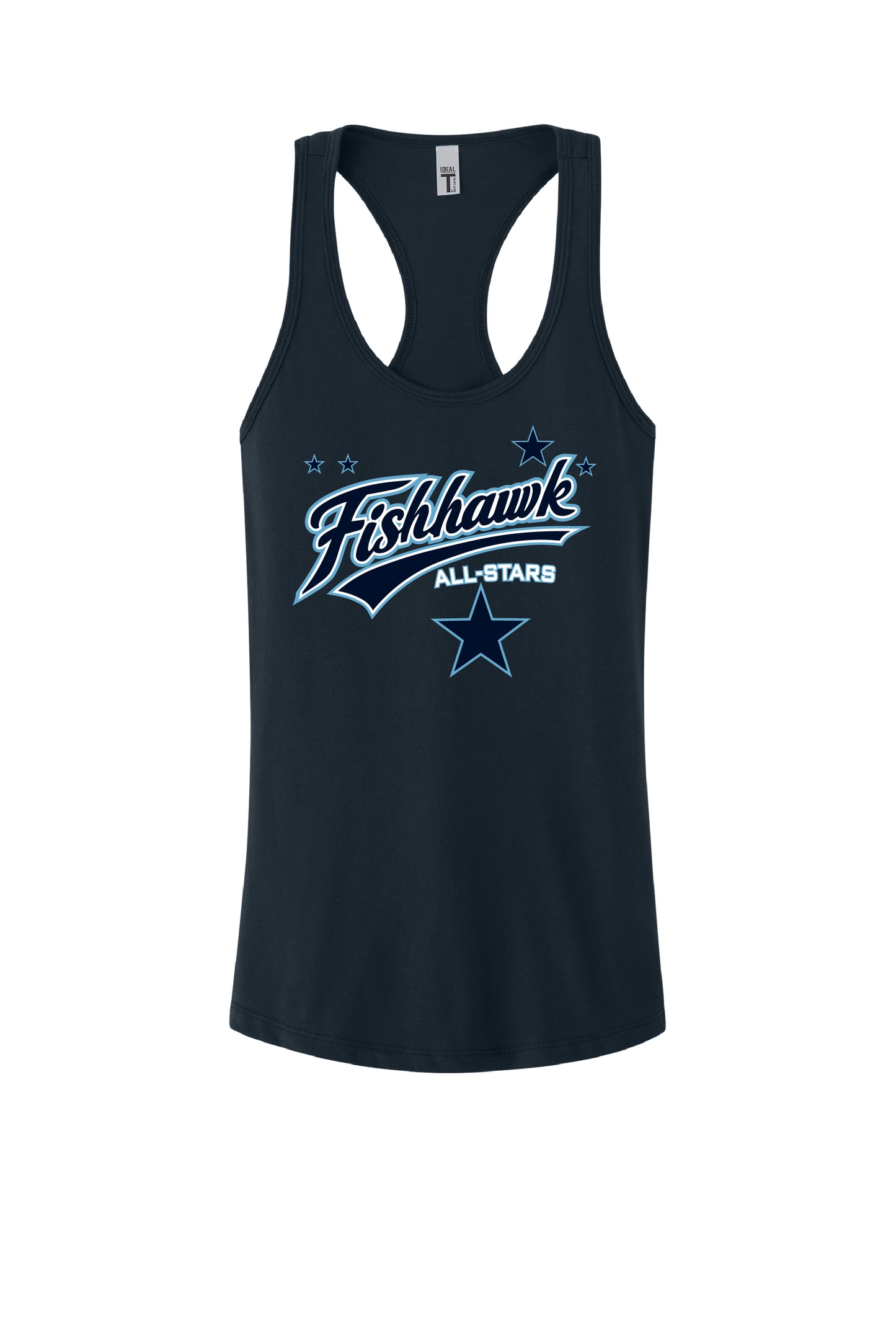 FISHHAWK BASEBALL 2026 ALL-STARS COTTON BLEND RACERBACK TANK