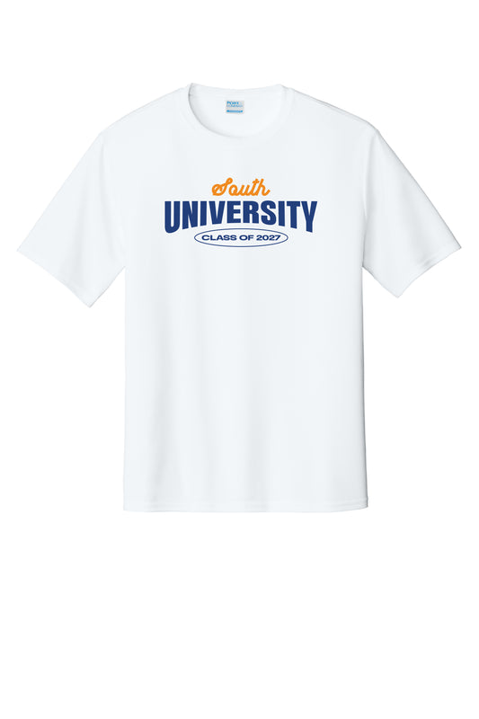 "SOUTH UNIVERSITY CLASS OF 2027" DRI-FIT TEE