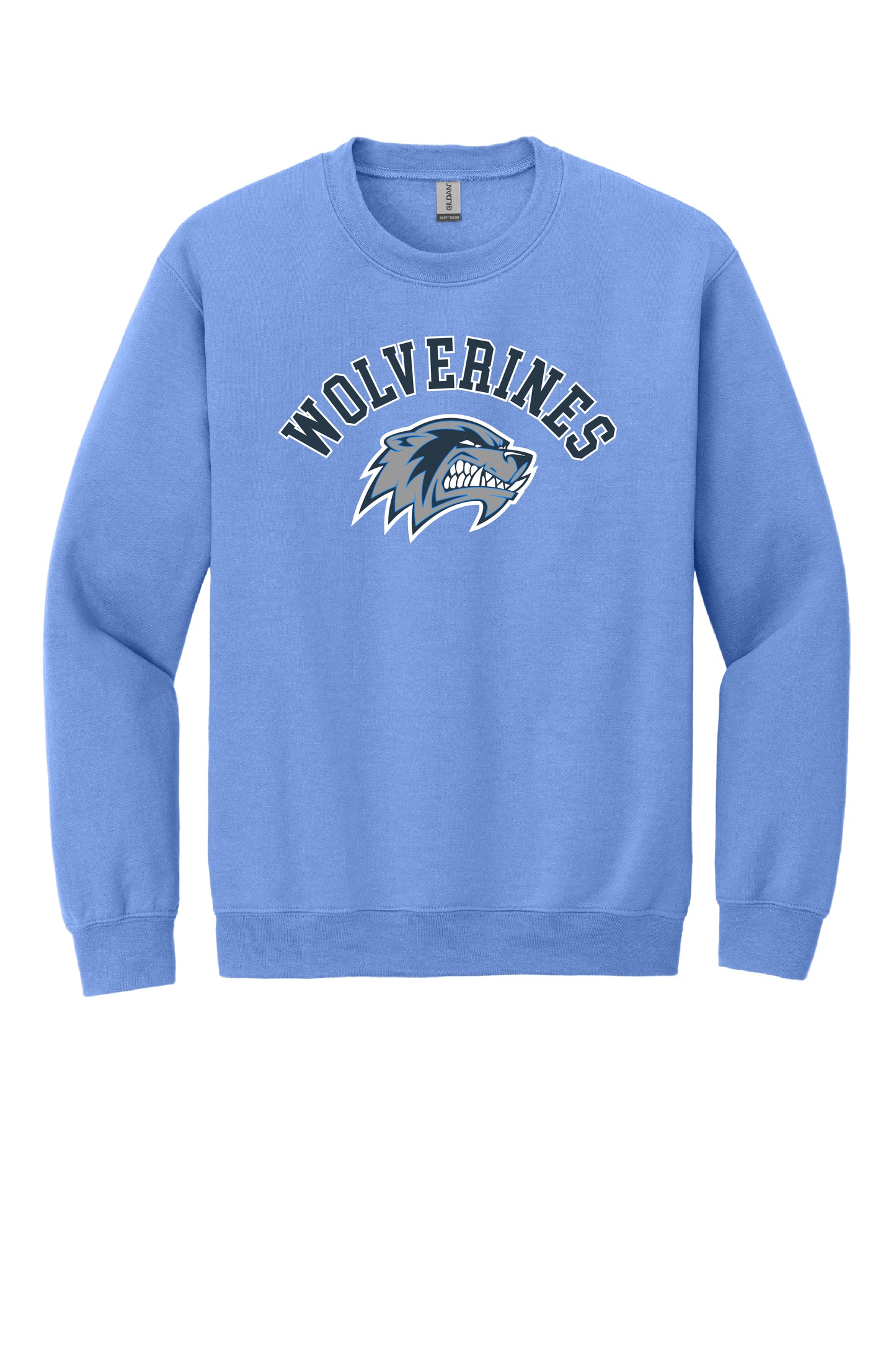 WOLVERINES LOGO COTTON BLEND CREWNECK