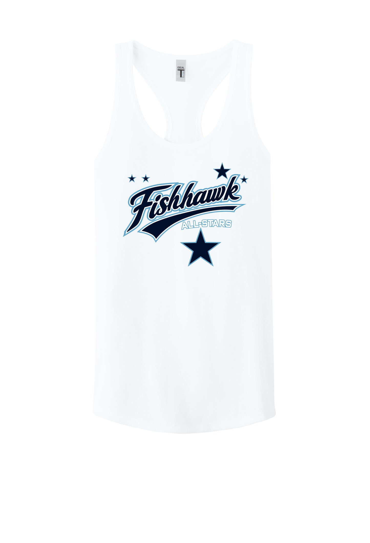 FISHHAWK BASEBALL 2026 ALL-STARS COTTON BLEND RACERBACK TANK
