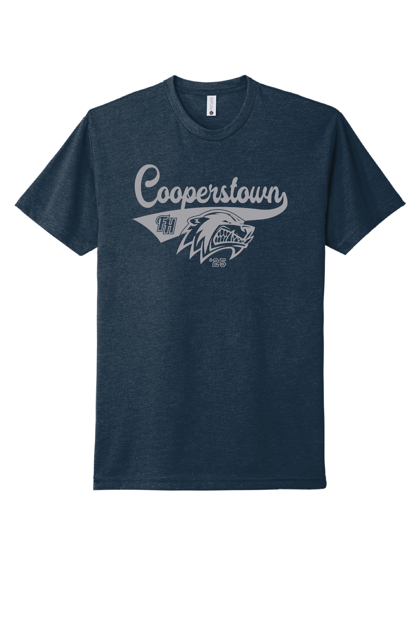 2025 FISHHAWK COOPERSTOWN COTTON BLEND TEE (NAVY)