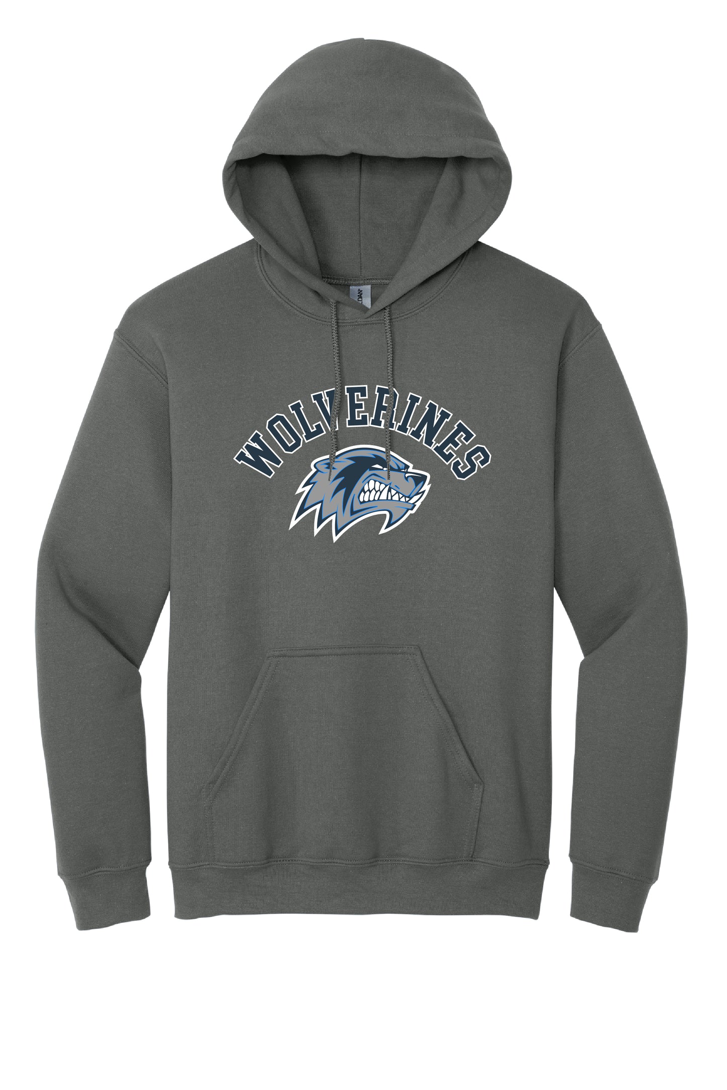 WOLVERINES LOGO COTTON BLEND HOODIE