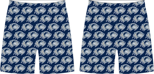 WOLVERINES CUSTOM SUBLIMATION POCKETED SHORTS (ORIGINAL LOGO)