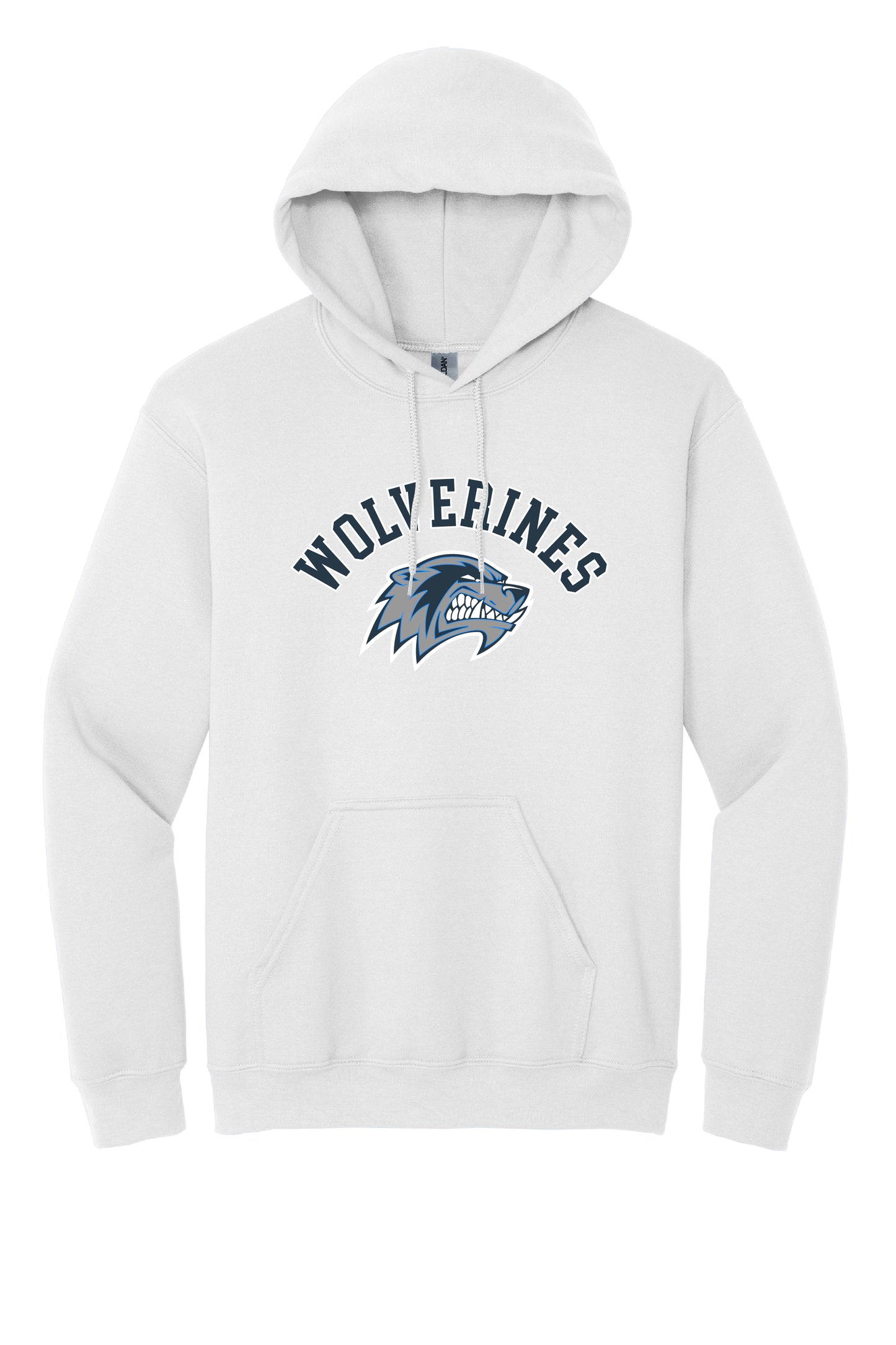 WOLVERINES LOGO COTTON BLEND HOODIE