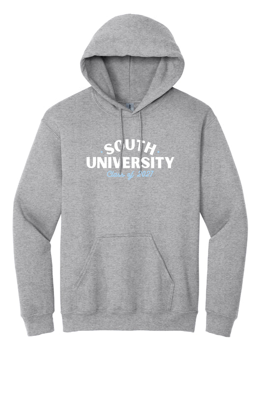 "SOUTH UNIVERSITY CLASS OF 2027" COTTON BLEND HOODIE