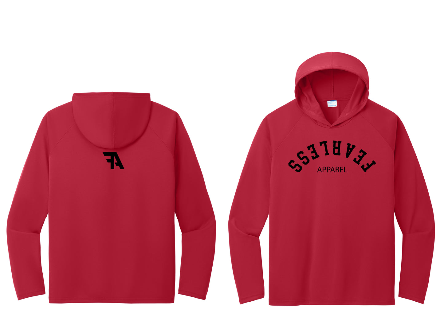 FEARLESS APPAREL L/S DRI-FIT HOODIE TEE
