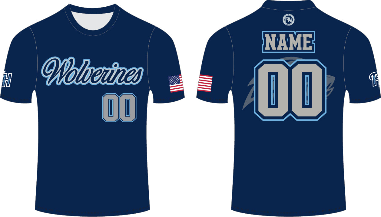 WOLVERINES CUSTOM SUBLIMATION S/S TEE