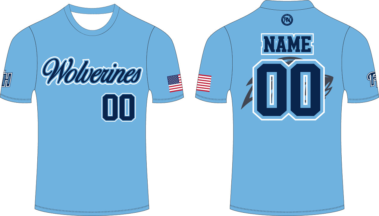 WOLVERINES CUSTOM SUBLIMATION S/S TEE