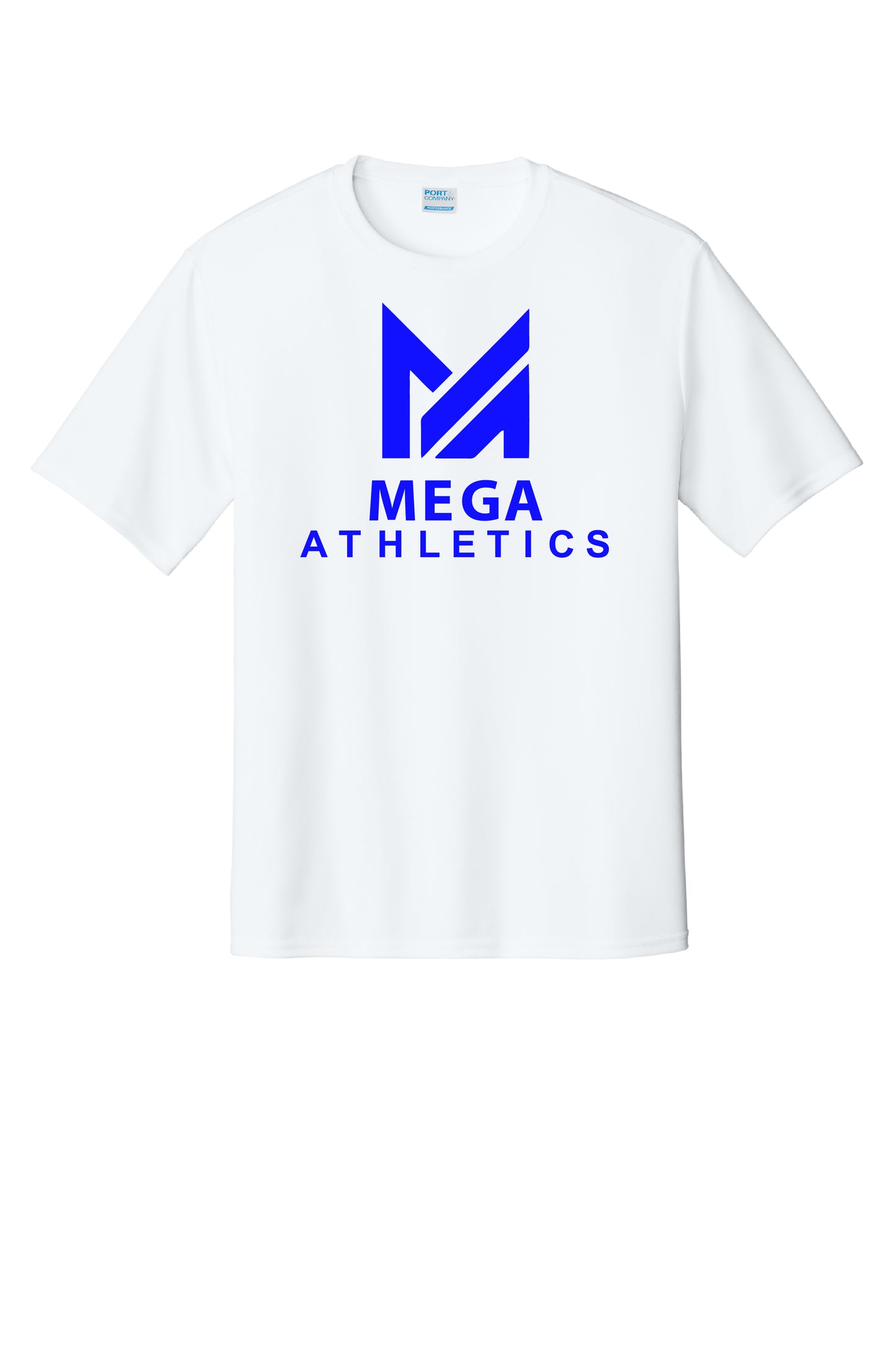 MEGA ATHLETICS S/S DRIFIT TEE (WHITE)