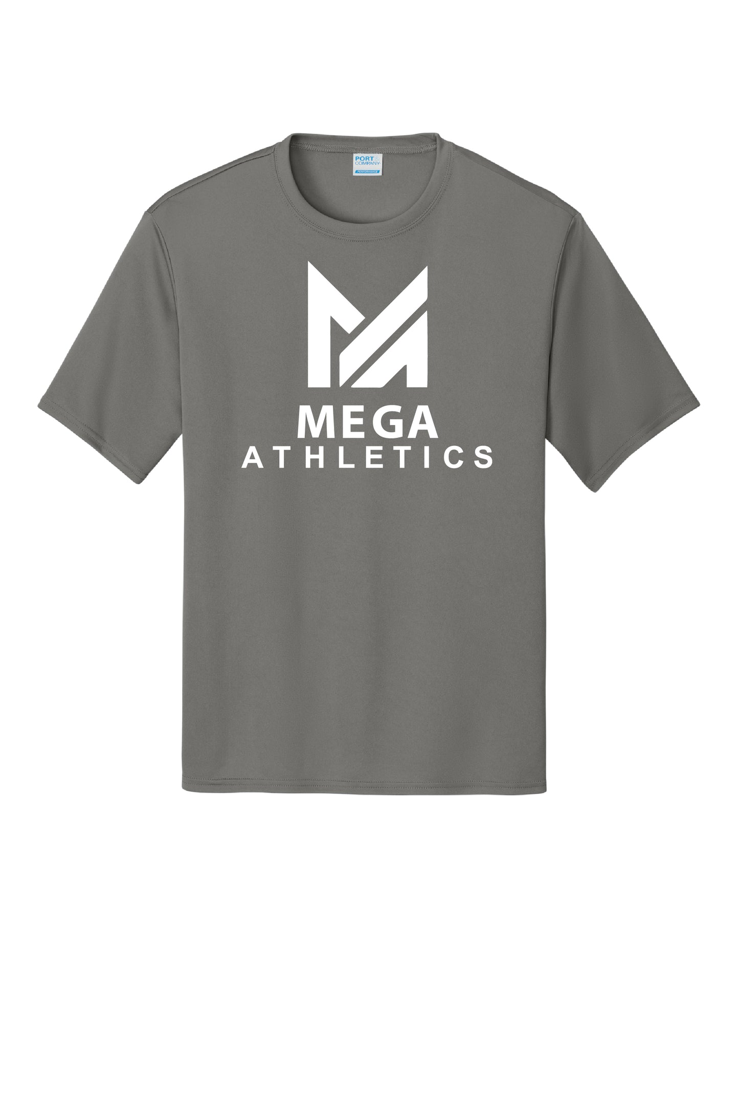 MEGA ATHLETICS S/S DRIFIT TEE (GREY)